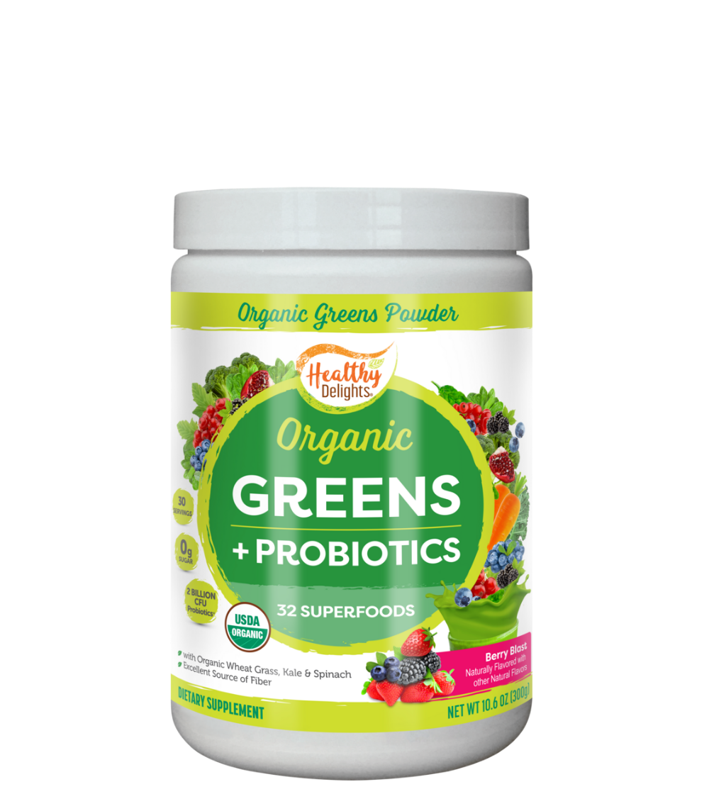 organic greens probiotics