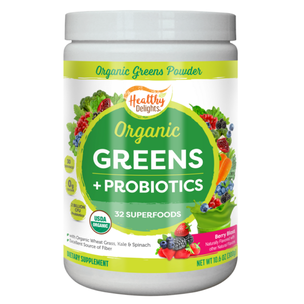 organic greens probiotics